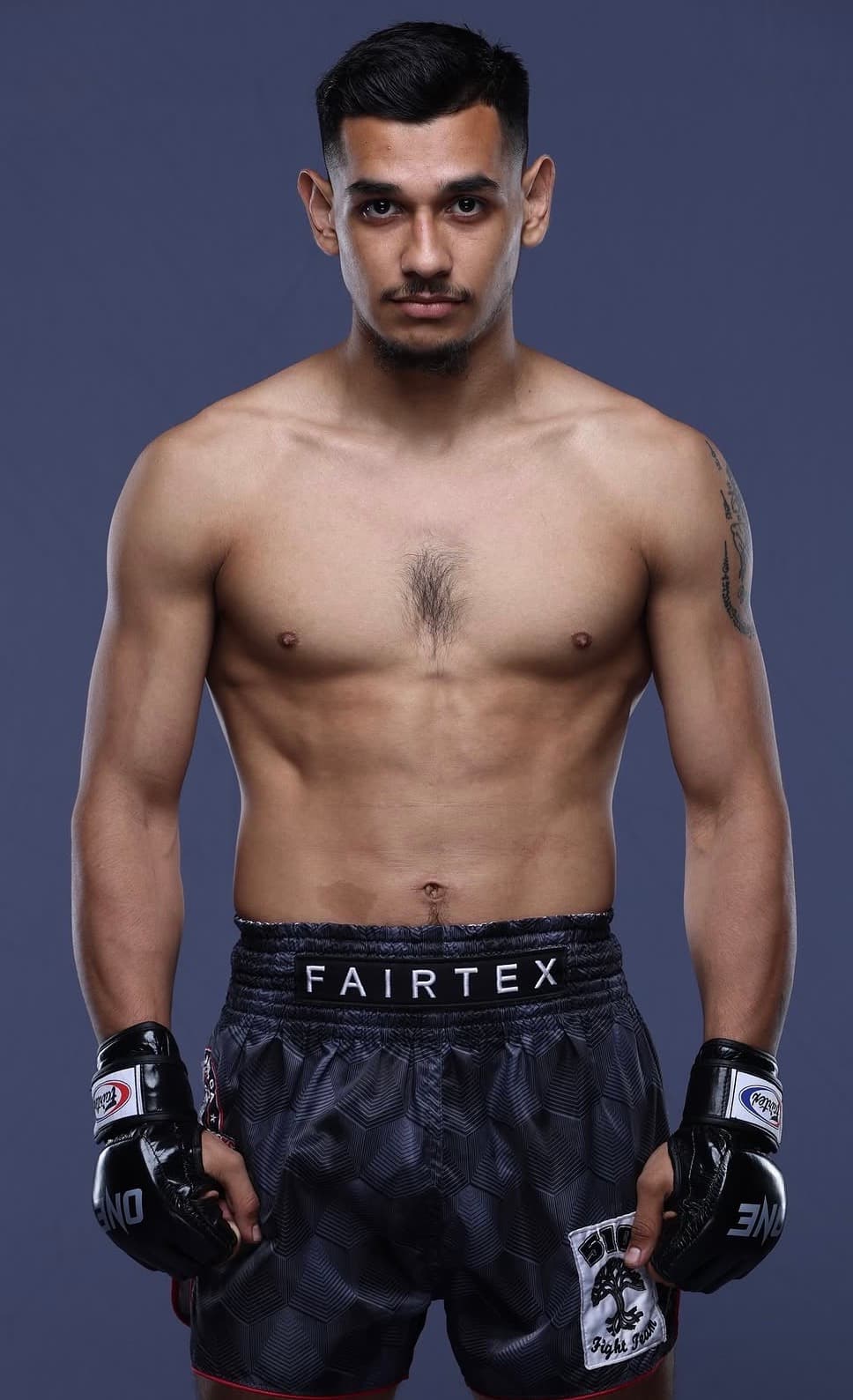 Arian Esparza in ONE Championship Muay Thai kit