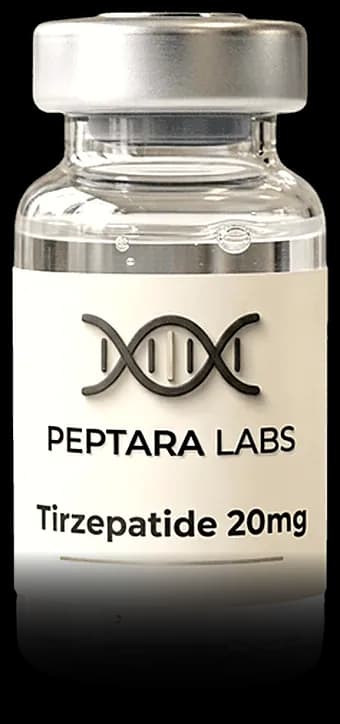 Peptara Labs Tirzepatide 20mg vial