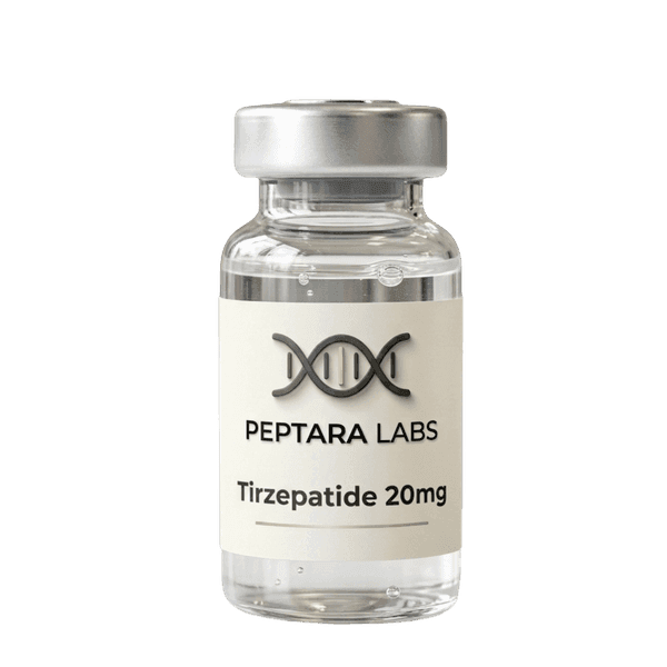 Peptara Labs Tirzepatide 20mg vial