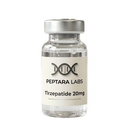 Peptara Labs Tirzepatide 20mg vial thumbnail